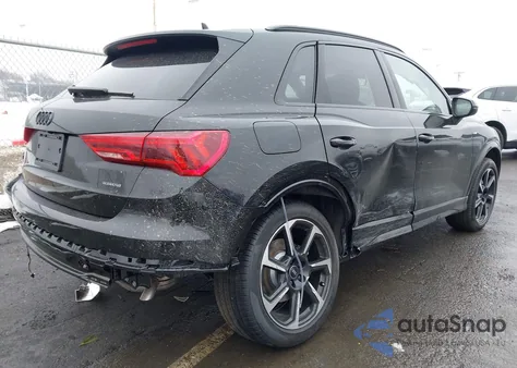 2025 Audi Q3 Premium 45 Tfsi S Line Quattro Tiptronic z USA, uszkodzony, nr VIN WA1EECF31S1067708